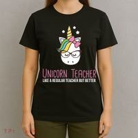 Unicorn Teacher Like A Regular Teacher But Better T-Shirt thumb 4