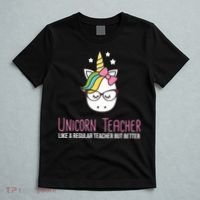 Unicorn Teacher Like A Regular Teacher But Better T-Shirt thumb 5