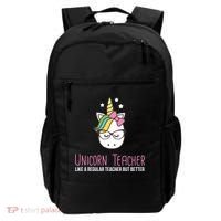 Unicorn Teacher Like A Regular Teacher But Better Backpack thumb 0