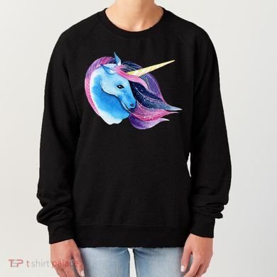 Unicorn Watercolor Women's Sweatshirt