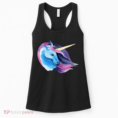 Unicorn Watercolor Women's Tank Top