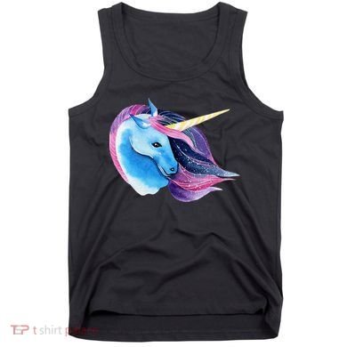 Unicorn Watercolor Tank Top