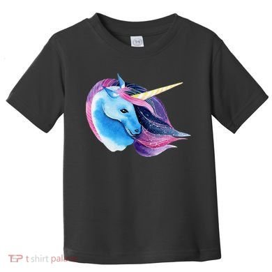 Unicorn Watercolor Toddler T-Shirt