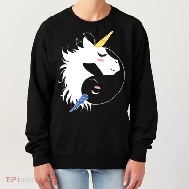 Unicorn Ying Yang Women's Sweatshirt