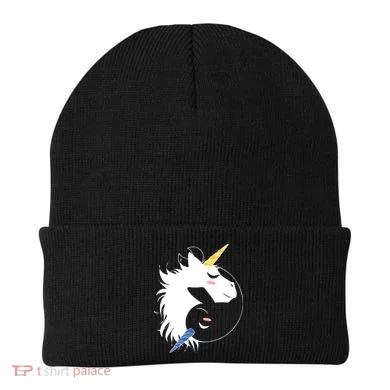 Unicorn Ying Yang Beanie