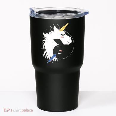 Unicorn Ying Yang Tumbler