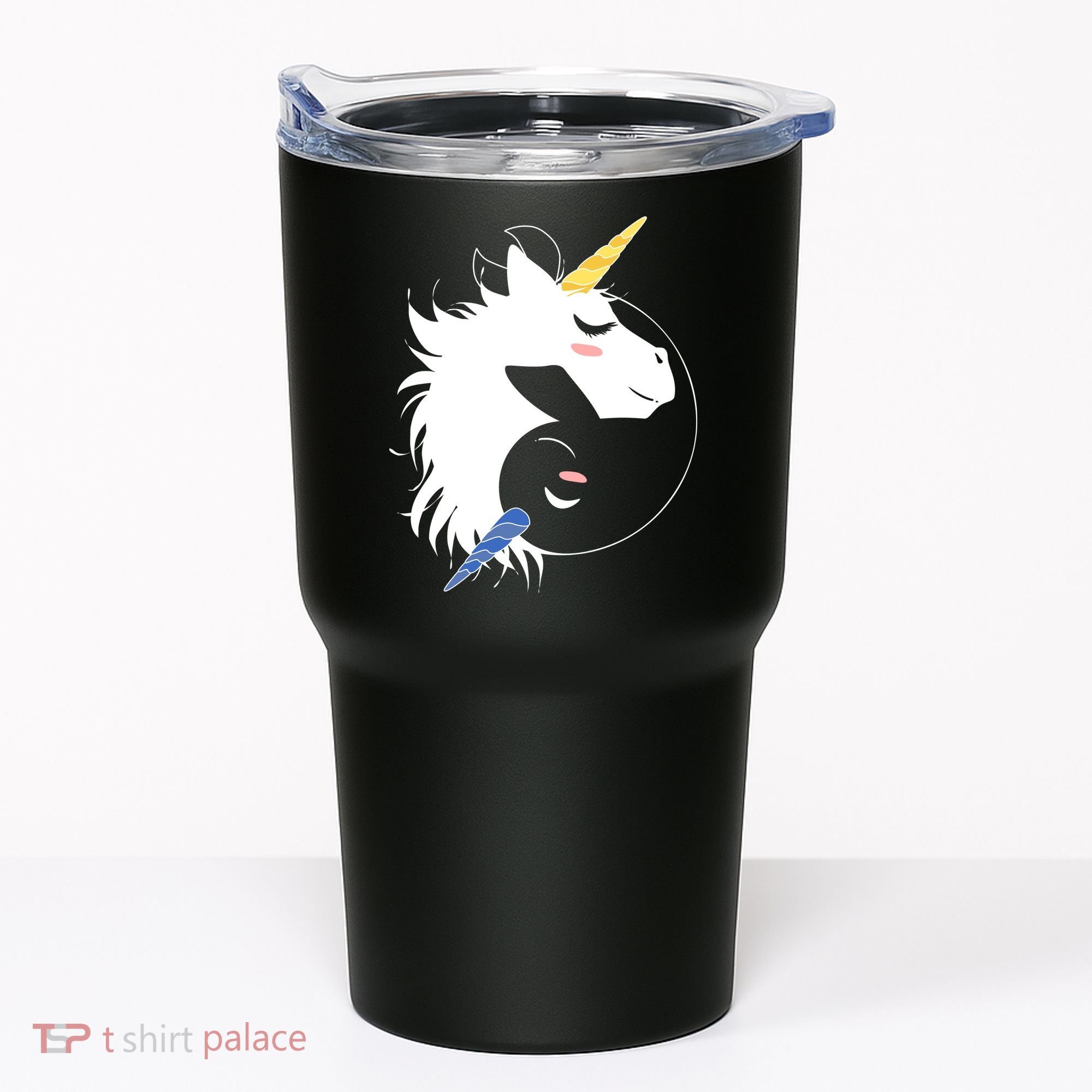 Unicorn Ying Yang Tumbler