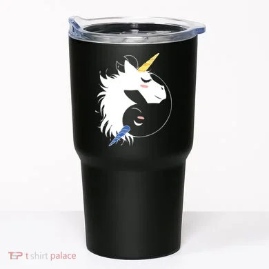 Unicorn Ying Yang Tumbler