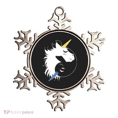 Unicorn Ying Yang Ornament