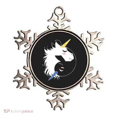 Unicorn Ying Yang Ornament