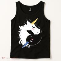 Unicorn Ying Yang Tank Top thumb 2