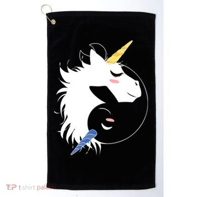 Unicorn Ying Yang Golf Towel