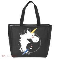 Unicorn Ying Yang Tote Bag thumb 0