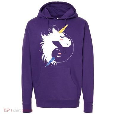 Unicorn Ying Yang Hoodie