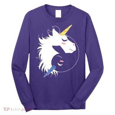 Unicorn Ying Yang Long Sleeve Shirt