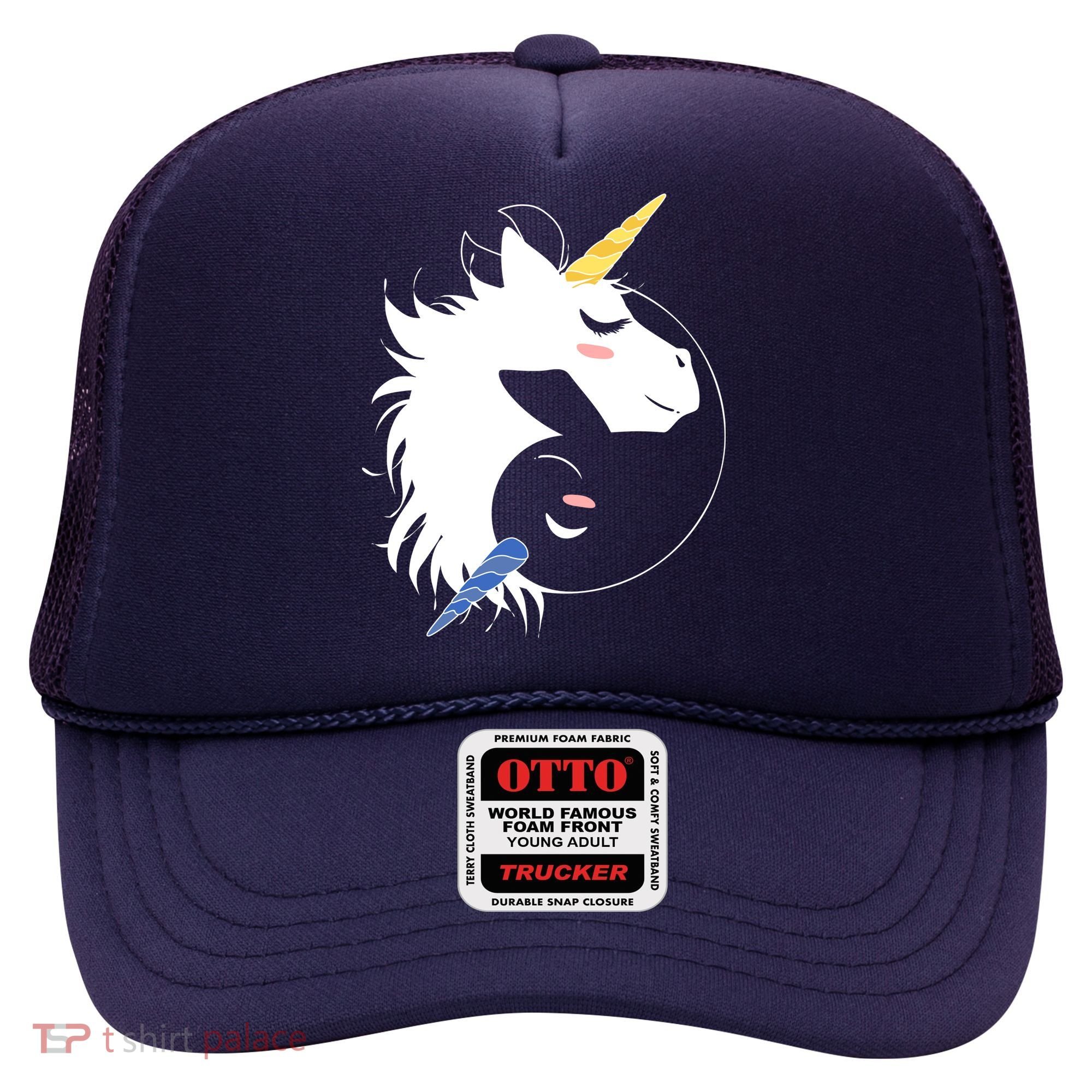 Unicorn Ying Yang Hat