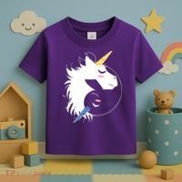 Unicorn Ying Yang Toddler T-Shirt thumb 3