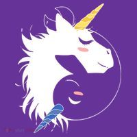 Unicorn Ying Yang Visor thumb 3
