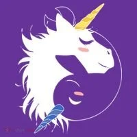 Unicorn Ying Yang Kids T-Shirt thumb 4