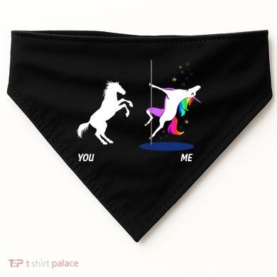 Unicorn You Me USA-Made Doggie Bandana