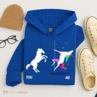 Unicorn You Me Hoodie thumb 4