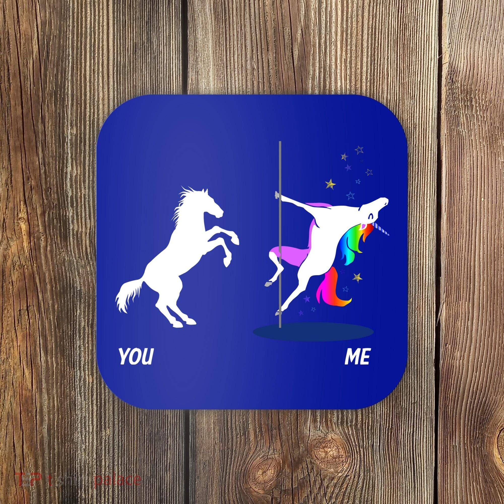 Unicorn You Me Coaster