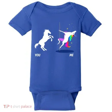 Unicorn You Me Baby Bodysuit