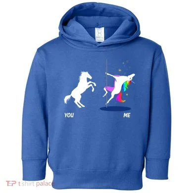 Unicorn You Me Toddler Hoodie