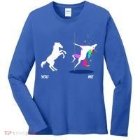 Unicorn You Me Women's Long Sleeve Shirt thumb 0