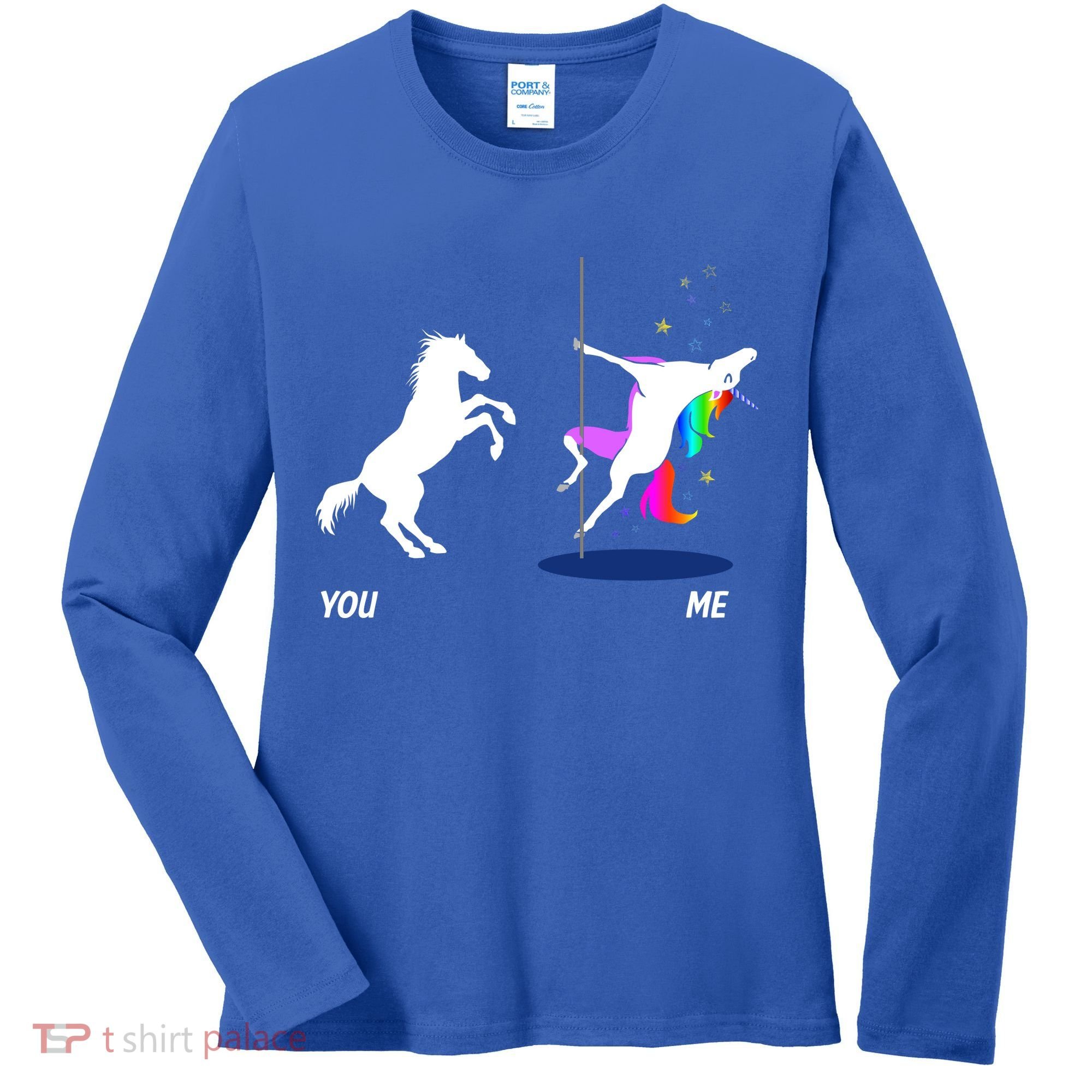 Unicorn You Me Women's Long Sleeve Shirt
