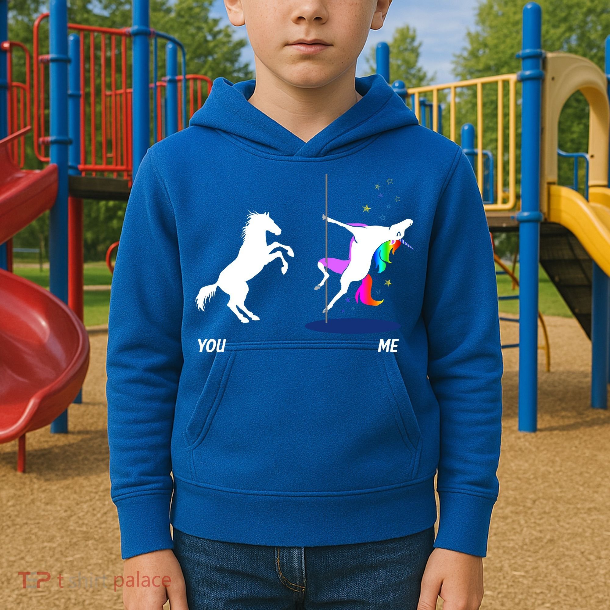 Unicorn You Me Kids Hoodie