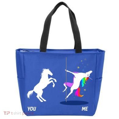 Unicorn You Me Tote Bag