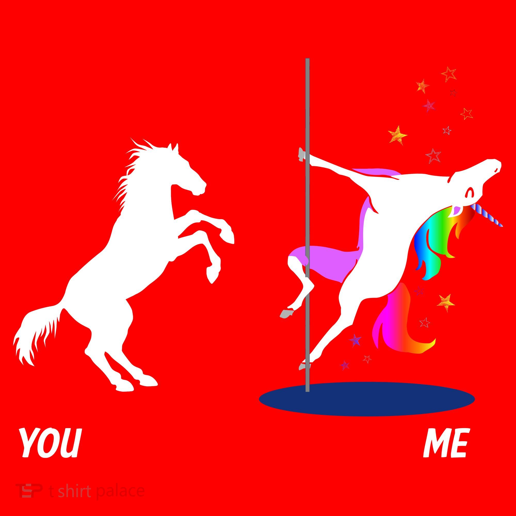 Unicorn You Me Santa Hat