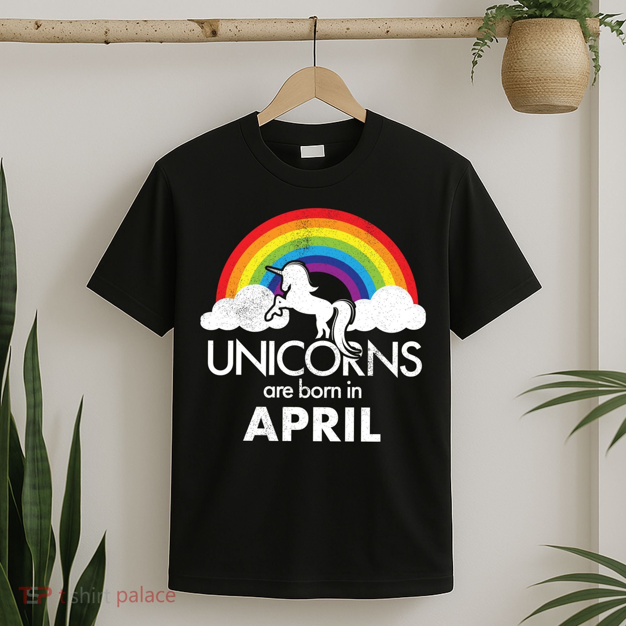 Unicorns Are Born in April T-Shirt