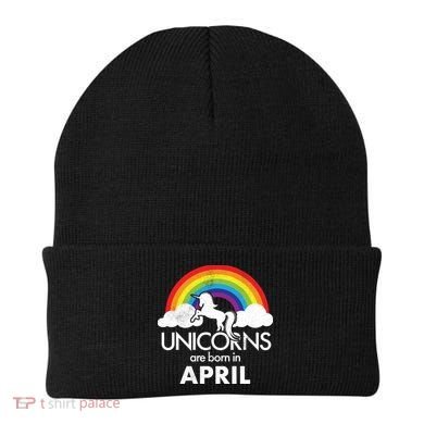 Unicorns Are Born in April Beanie