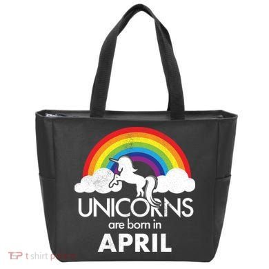 Unicorns Are Born in April Tote Bag