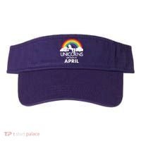 Unicorns Are Born In April Visor thumb 0