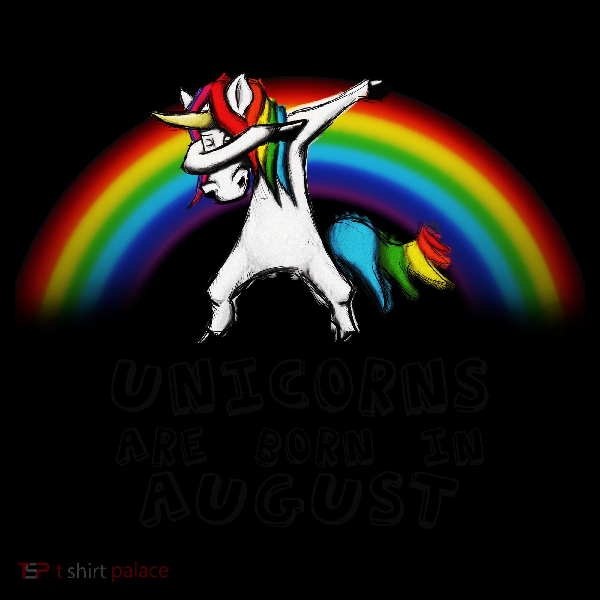 Unicorns are Born in August Birthday Coffee Mug