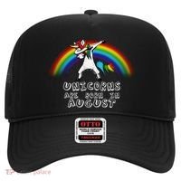 Unicorns are Born in August Birthday Hat thumb 0