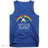 Unicorns are Born in August Birthday Tank Top thumb 0