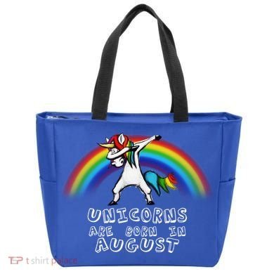 Unicorns are Born in August Birthday Tote Bag