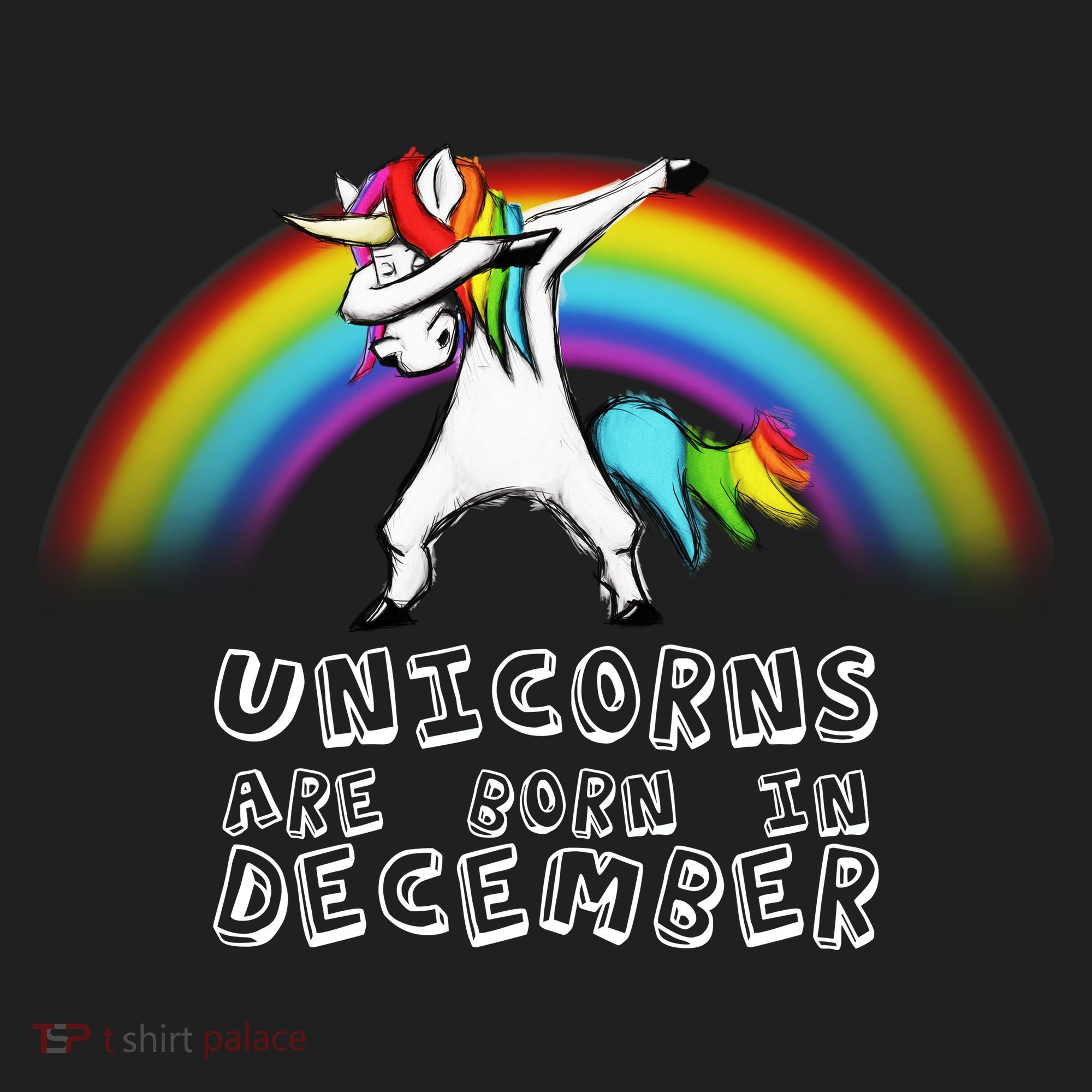 Unicorns Are Born In December Women's Sweatshirt