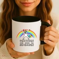 Unicorns Are Born In December Coffee Mug thumb 3