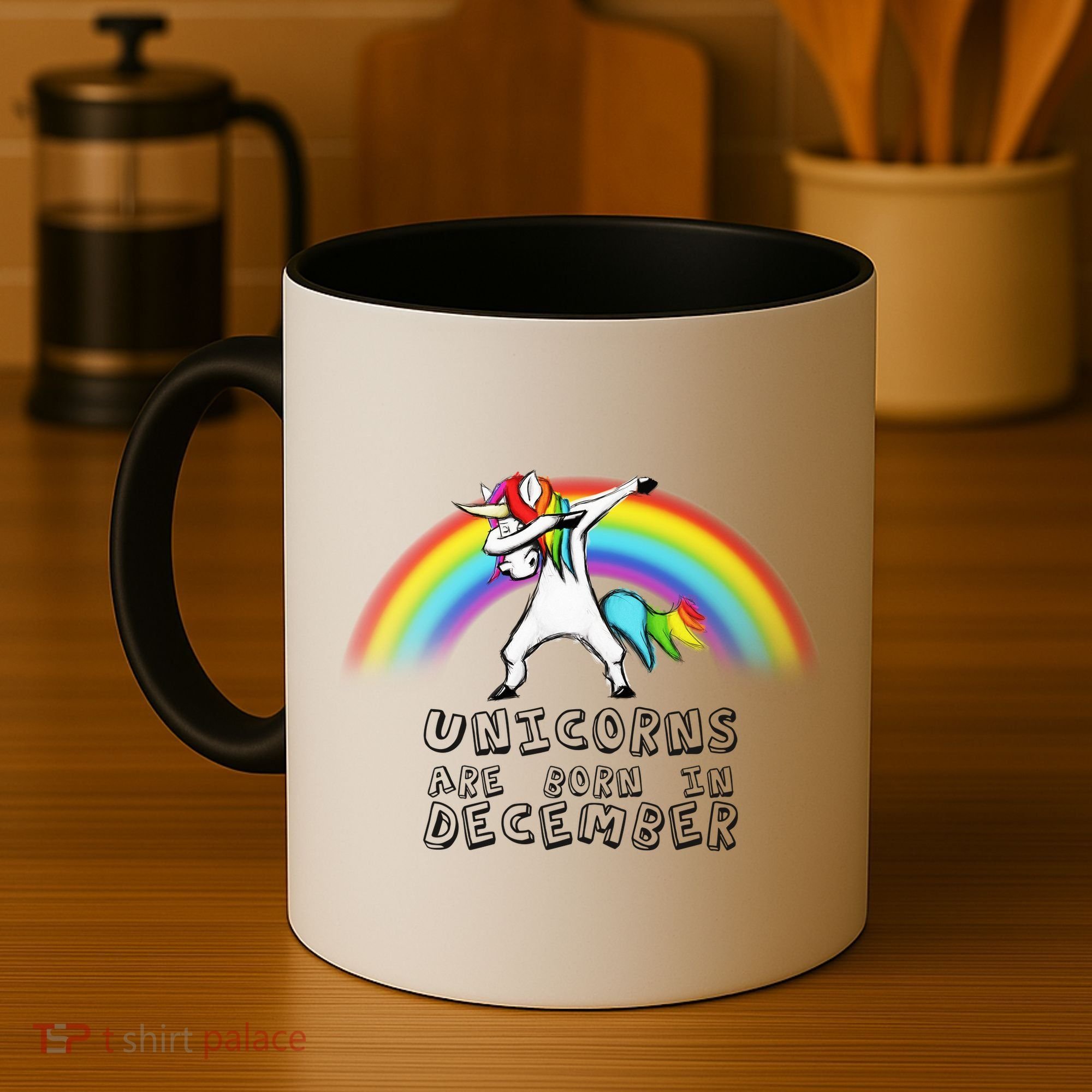 Unicorns Are Born In December Coffee Mug