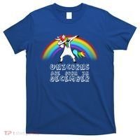 Unicorns Are Born In December T-Shirt thumb 0