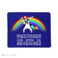 Unicorns Are Born In December Mousepad thumb 0