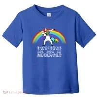 Unicorns Are Born In December Toddler T-Shirt thumb 0