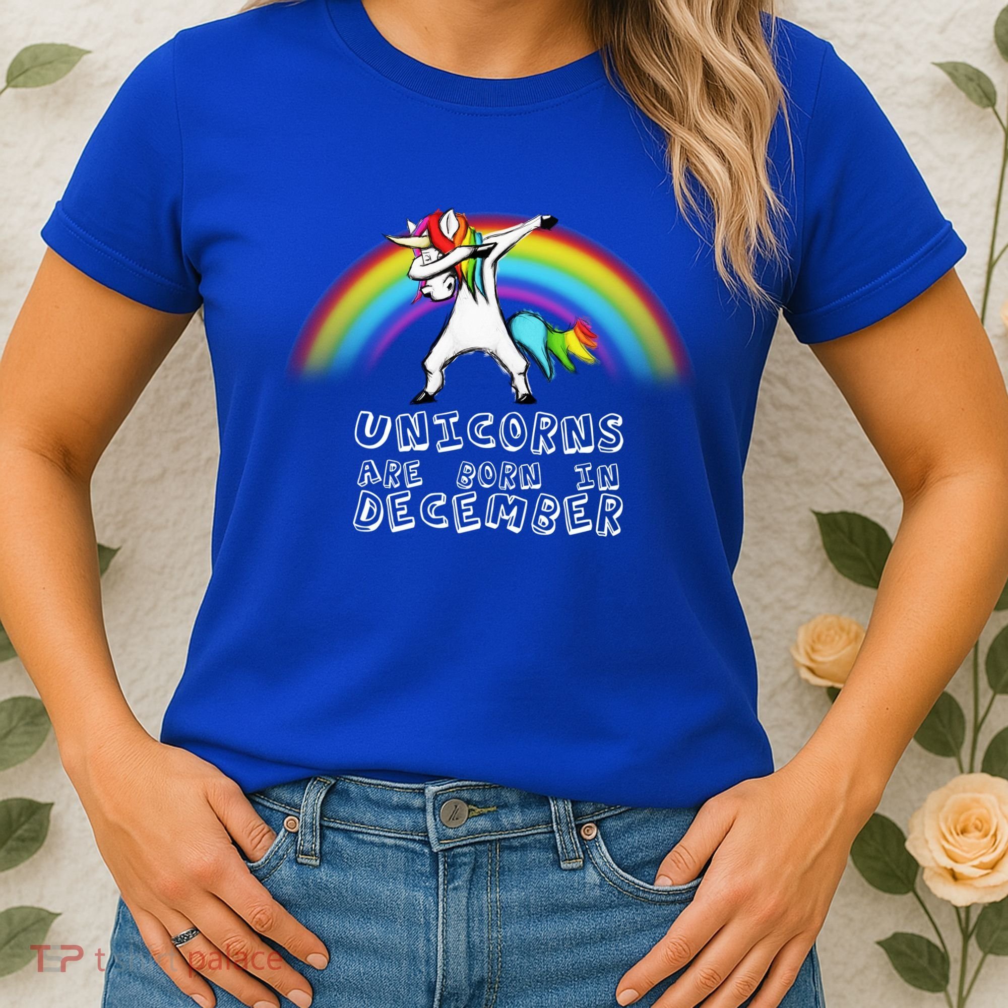 Unicorns Are Born In December Women's T-Shirt