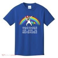 Unicorns Are Born In December Kids T-Shirt thumb 0