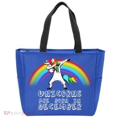 Unicorns Are Born In December Tote Bag